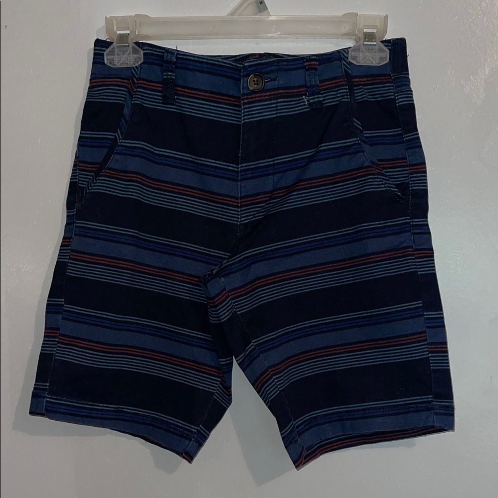 Urban Pipeline Navy Striped Shorts